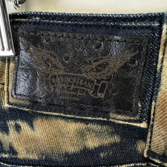 Robin's Jean Style D5696 Long Flap Gold Coated Crystal Embellished Size 40x31 - Picture 7 of 14